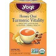 Yogi Tea, Turmeric Vitality, Honey Chai, Tea Bags - 16 tea bags, 1.12 oz