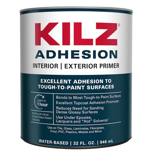 KILZ Adhesion Interior/Exterior Bonding Water-based Wall and Ceiling Primer (1-Gallon)