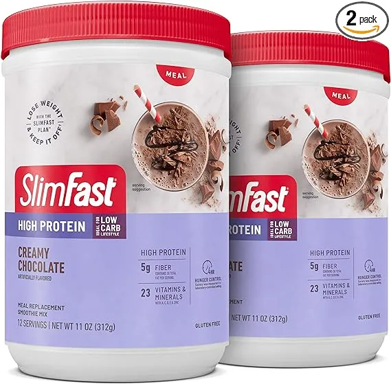 SlimFast High Protein Meal Replacement Smoothie Mix