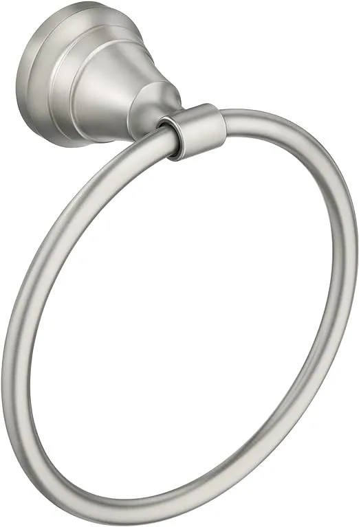 Halle Spot resist brushed nickel towel ring