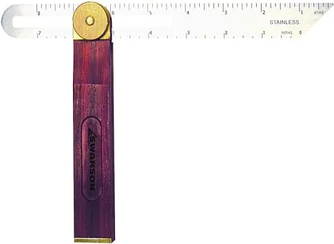 Swanson TS149 9" Sliding T-Bevel Hardwood Handle