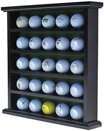 DisplayGifts Golf Ball Display Case