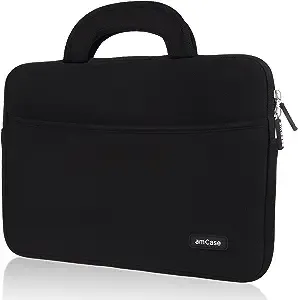 amCase Chromebook Case-11.6 to 12 inch Neoprene Travel Sleeve with Handle