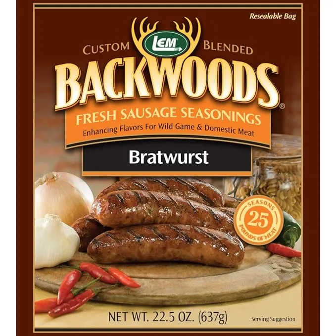 Backwoods Bratwurst Fresh Sausage Seasoning