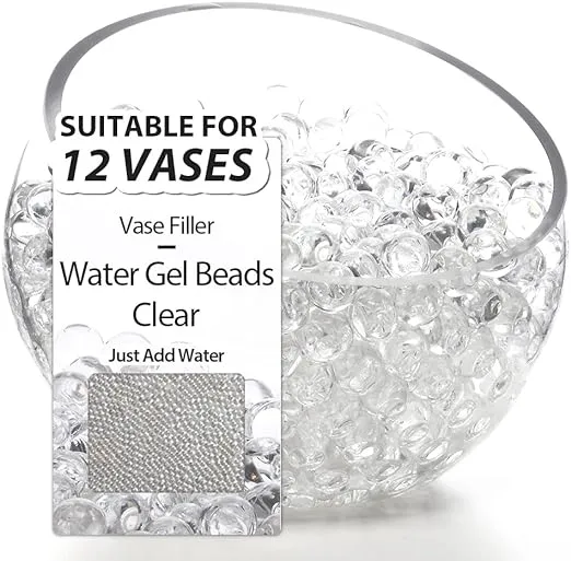 NOTCHIS 200,000 Clear Water Gel Beads