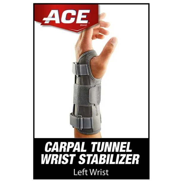 ACE Deluxe Wrist Stabilizer, Left, Large/Extra Large