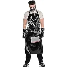 Butcher Costume Adult Scary Mad Scientist Surgeon Halloween Fancy Dress