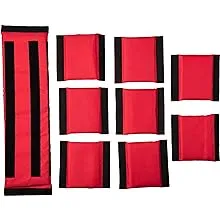 Barfly , Divider Set for M30931 Bag - 1 long, 8 short,Red