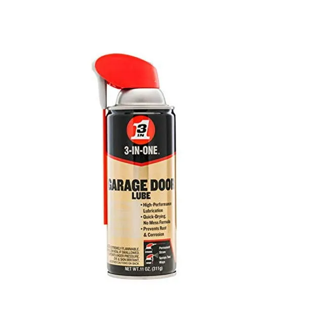 3-in-one Garage Door Lubricant, 2 Pack