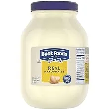 Best Foods Real Mayonnaise Jar Made with 100% Cage Free Eggs, Gluten Free, 1 gallon