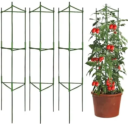 3 Packs Tomato Cages Plant Cages Deformable Up to 48inch 3 Packs Plant Cages