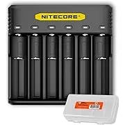 Nitecore Q6 Six Slot 2A Universal Li-ion/IMR Battery Charger