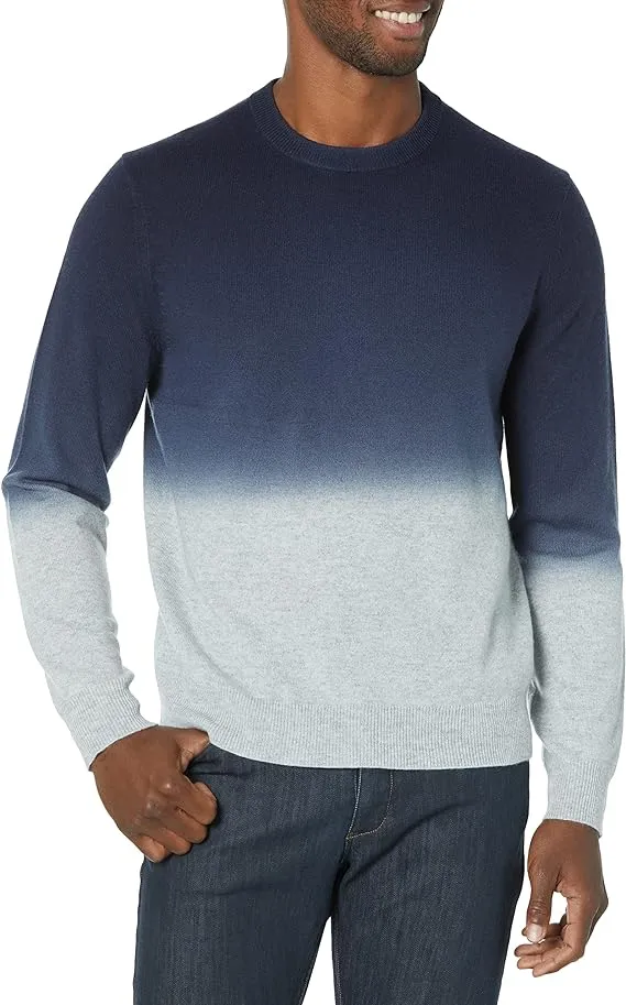 Men&#039;s NWT Theory Gray Hilles Crew Cashmere Sweater Size S