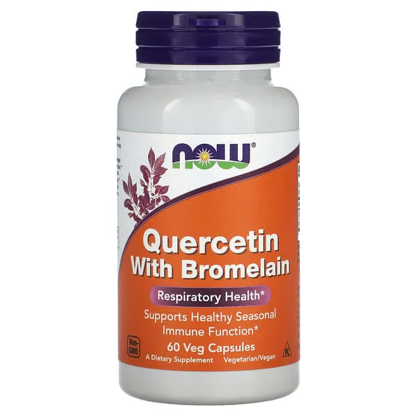 NOW Foods, Quercetin with Bromelain, 240 Veg Capsules