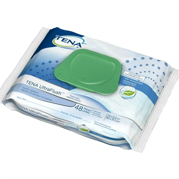 Essity TENA ProSkin UltraFlush Flushable Personal Wipe