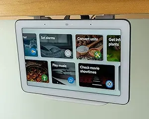 , Google Nest Hub Home Kitchen under Cabinet Mount Bracket | All Hardware Includ