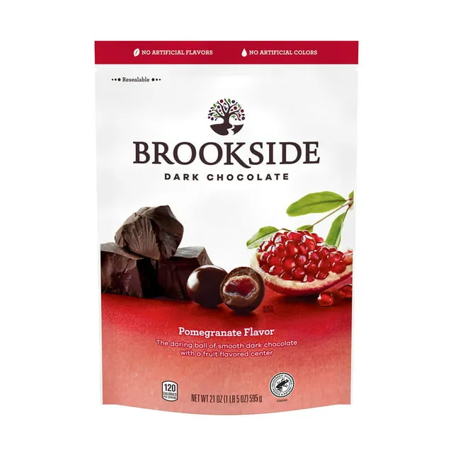 Brookside Dark Chocolate Pomegranate and Fruit Flavors 32-Ounce Bag