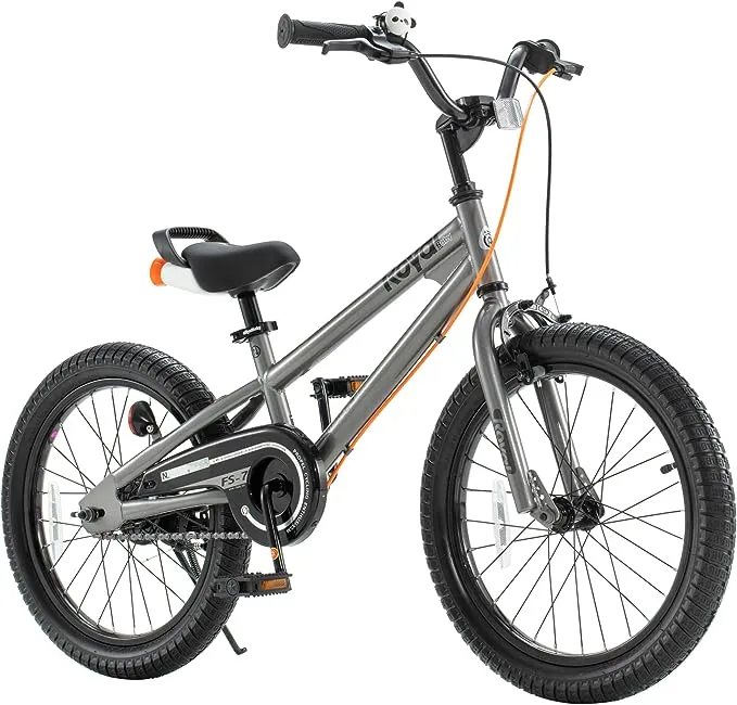 Royalbaby Freestyle Kids Bike 7th New Edition 14 16 18 20 Inch Wheel for Boys Girls Cycle Beginners Ages 4-12 Years with Dual Handbrakes & Unique Water Bottle, Easy to Learn Bicycle