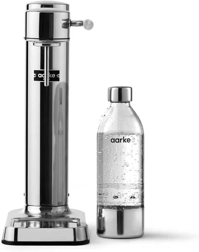 Aarke Sparkling Water Carbonator III - Stainless Steel