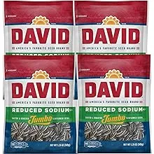 David&#039;s Sunflower Seeds, Reduced Salt, 5.25 oz, Packaging may vary