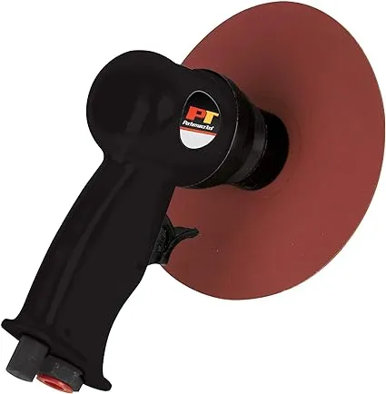 Performance Tool M573DB 5-Inch High Speed Sander with Adjustable Speed Control and Dust Collection System for Efficient Sanding and Polishing Jobs