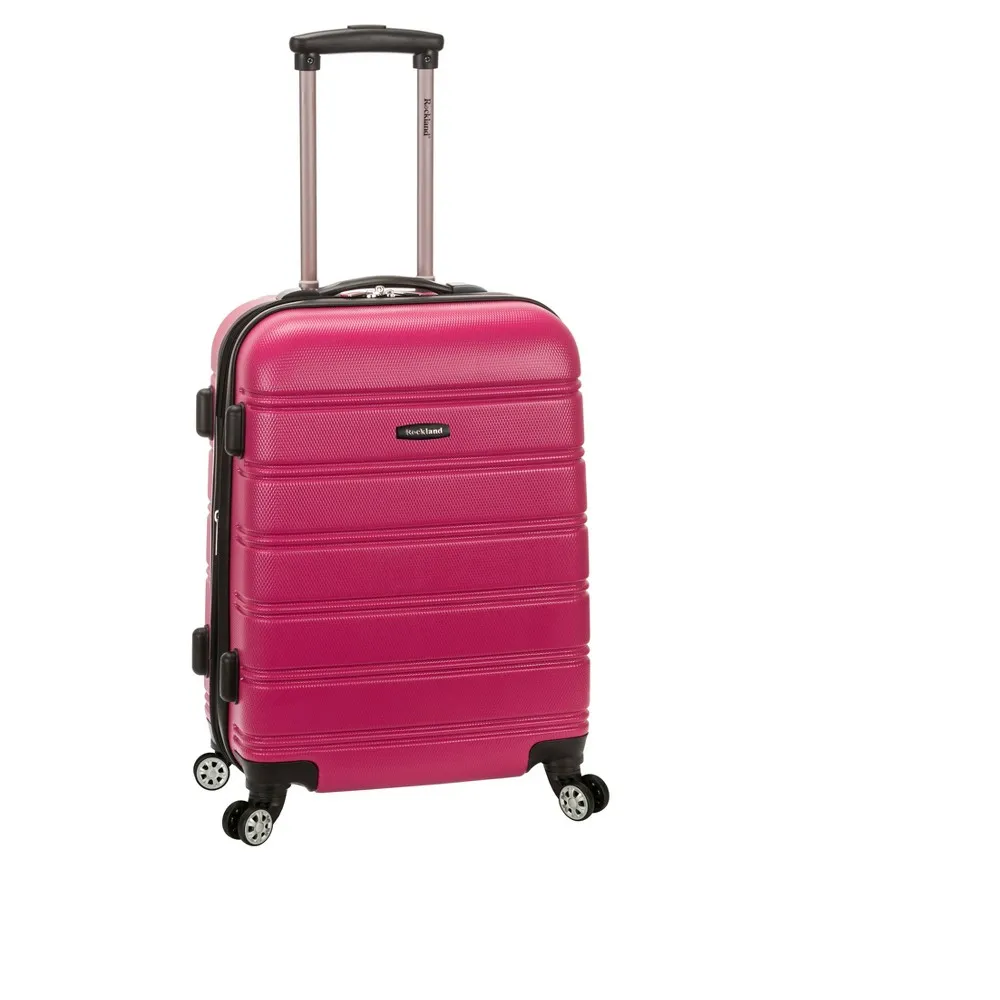 Rockland Melbourne Hardside Expandable Spinner Wheel Luggage, Mint, Carry-On 20-Inch