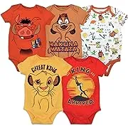 Disney Baby Boys Winnie the Pooh 5 Pack Bodysuits