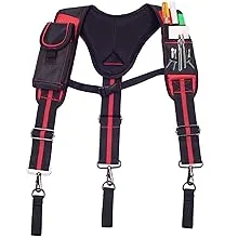 AISENIN Tool Belt Suspenders, Tool Pouch Suspenders for Tool  Assorted Colors 