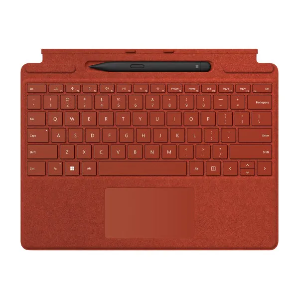 Microsoft Surface Pro Signature Noir Cover port QWERTZ Allemand