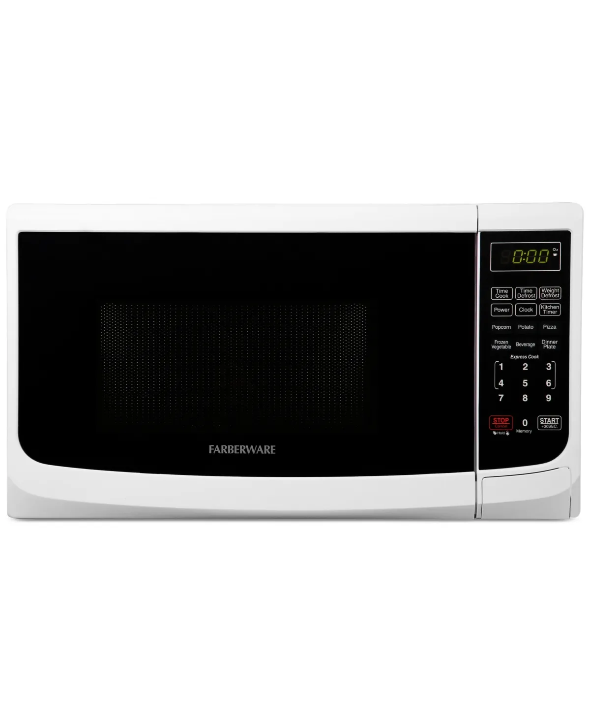 Classic 0.7 cu. Ft. 700-Watt Countertop Microwave Oven in White