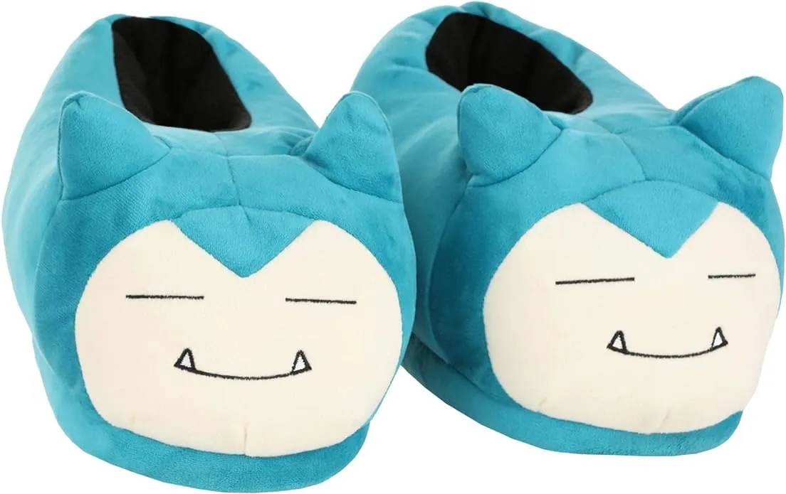 Ground Up Pokemon Snorlax Plush Slippers