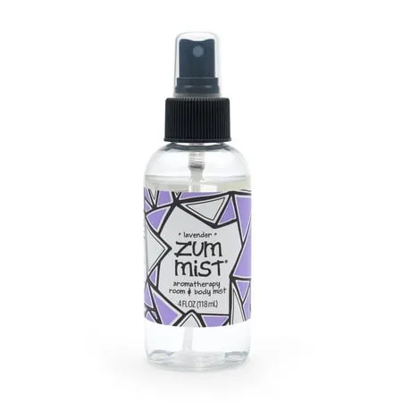 Zum Mist Lavender Aromatherapy Room and Body Mist, 4 Fluid Ounce