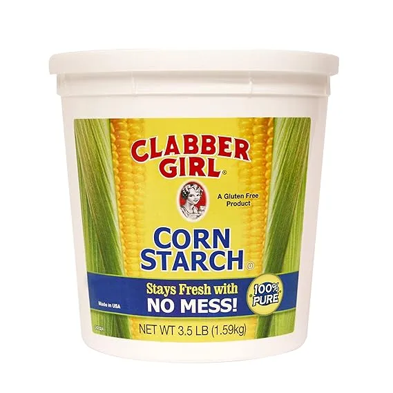 Clabber Girl, Corn Starch, 3.5lb