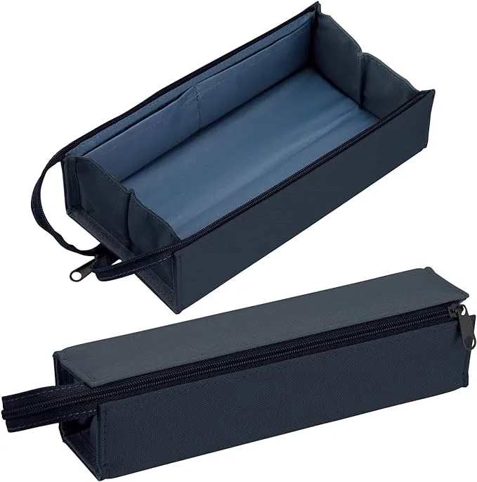 KOKUYO F-VBF122-7 Pencil Case C2 Sheet - Large Ash Black