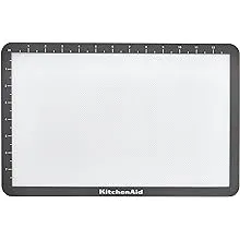 KitchenAid Silicone 12 X 17 Inch Reversible Baking Mat  Gray New