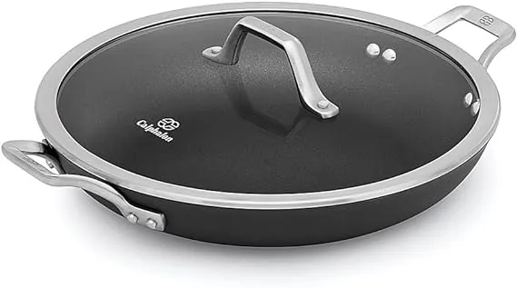 Calphalon Signature Hard-Anodized Nonstick 2-Quart Sauce Pan with Cover, 2 QT