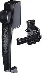 Wright Products V398BL Tie-Down Push Button Handle 1-1/2, Black