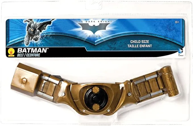 Batman: The Dark Knight Rises: Batman Utility Belt, Child Size (Gold)