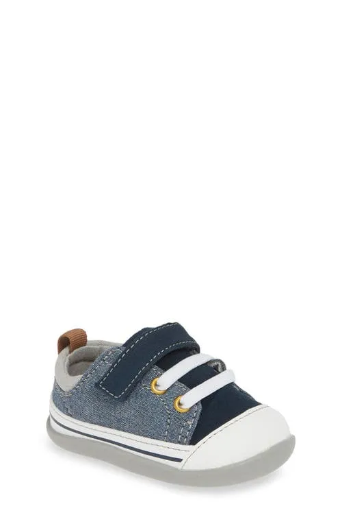 Stevie II Boys See Kai Run Blue Denim / 3.5