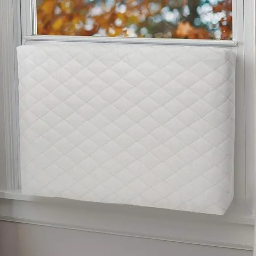 Foozet Indoor Air Conditioner Cover Double Insulation, Small, Cream