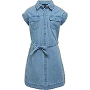 Big Girls Chambray Shirtdress