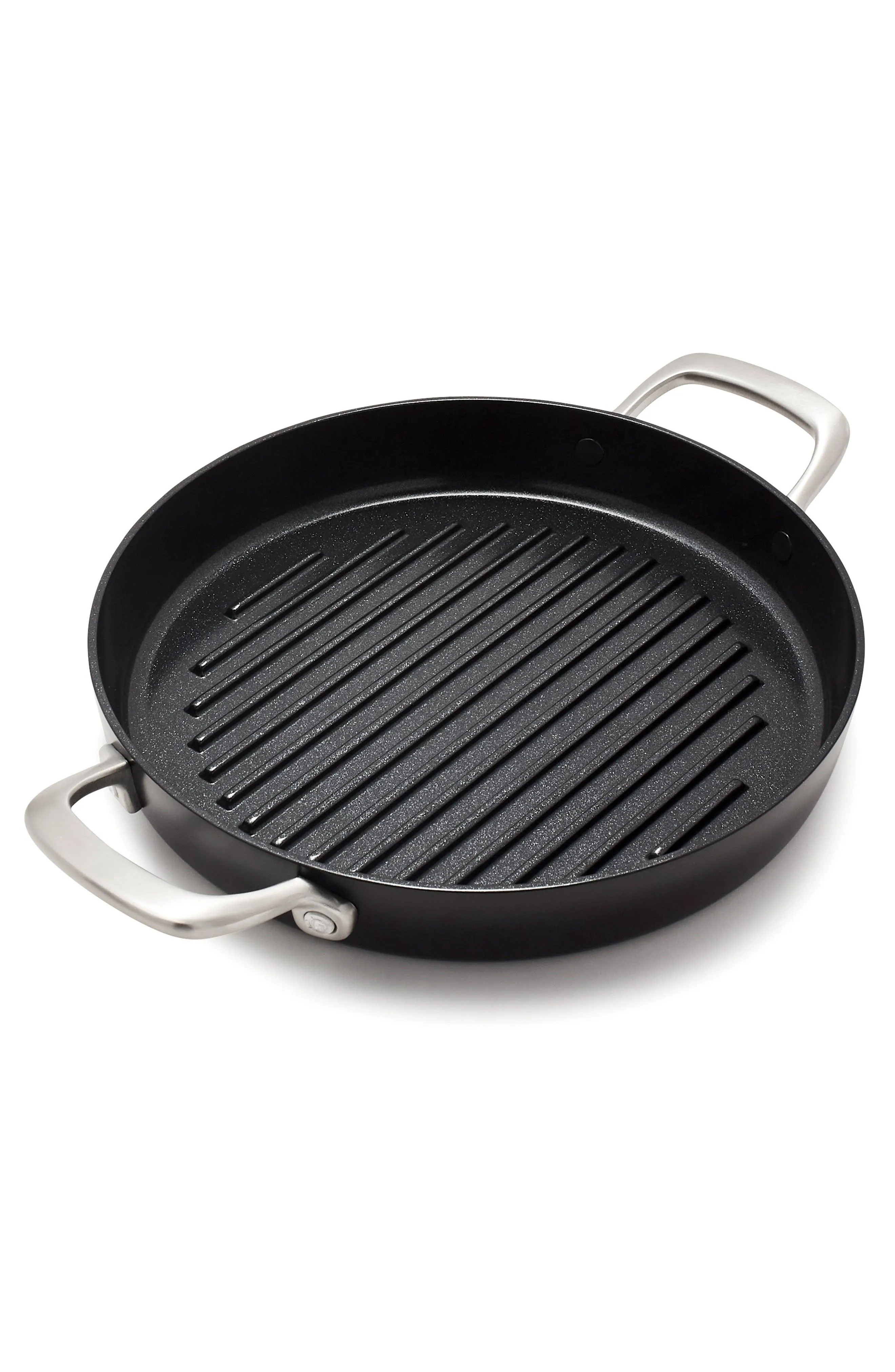 GreenPan GP5 11" Round Grill Pan - Black