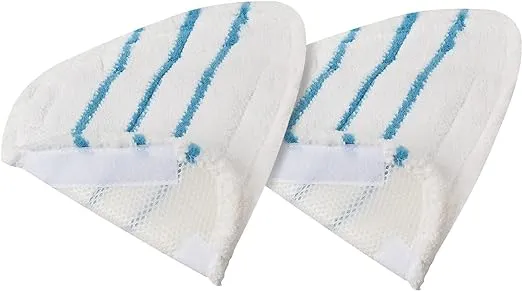 2-piece Mop Pad Replacement for STM-500 Steam Mop and STM-700 Steam Mop and Handheld Steamer