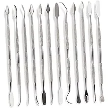 Premium Wax Carving Tools Set – 12 Pcs Stainless Steel Wax & Clay Sculpting Tools – Double Ended Dental and Wax Carvers Tools for Carving Modeling Sculpting and Shaping - by MaxoPro