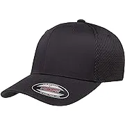 Flexfit Ultrafibre Airmesh Fitted Cap Large-X-Large Black