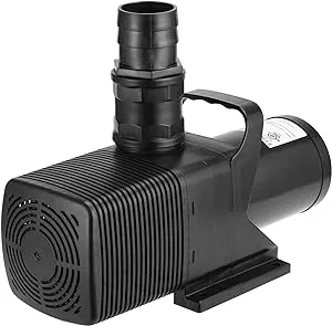 VIVOSUN 1982 GPH Submersible Water Pump, 110W Pond Pump, Ultra Quiet Aquarium Pump with 14.8FT Lift Height for Pond, Waterfall, Fish Tank, Statuary, Hydroponic