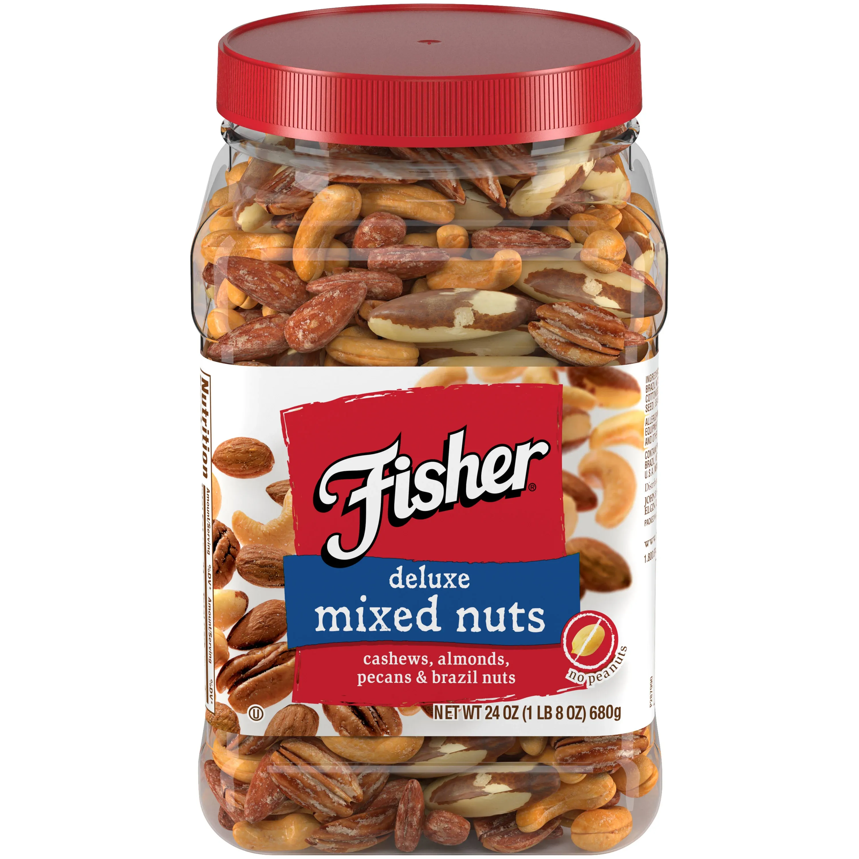 Fisher® Mixed Nuts with Peanuts - 24 oz