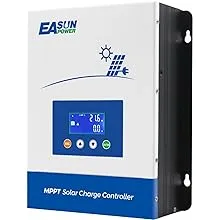 POWLAND 80A MPPT Solar Charge Controller,12V/24V/36V/48V Auto,Max Input 150V LCD Display Regulator Intelligent Charge Controller for Sealed Gel AGM Flooded Lithium Battery