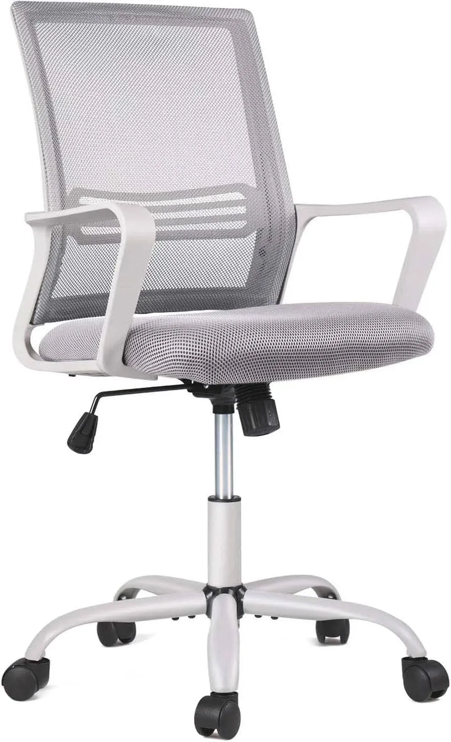 Ergonomic Office Chair Grey Desk Chair, Mesh Computer Chair Home Office Desk Cha