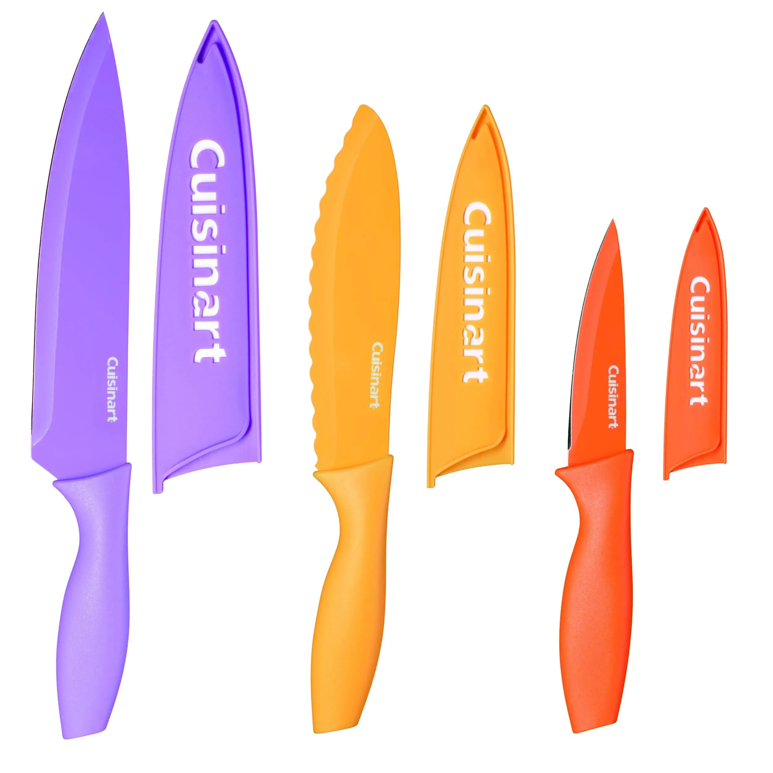 Cuisinart Advantage Color Collection 6-Piece Non-Stick Cutlery Set, Multicolor